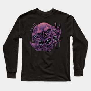 Zombie Mutant Morph Monster Flesh Long Sleeve T-Shirt